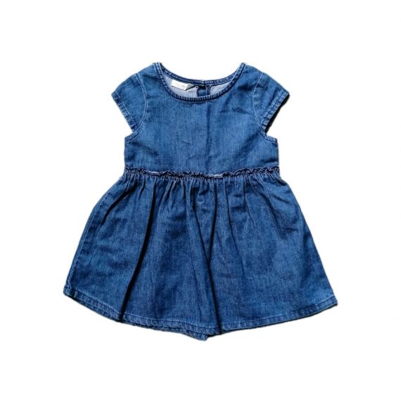 Next denim dress 6-9m
