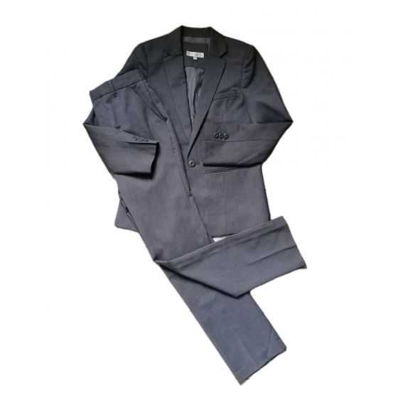 Boys gray 2 piece suit 12 years