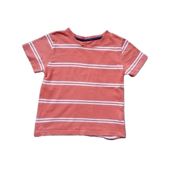 Orange stripe tshirt 5-6 years