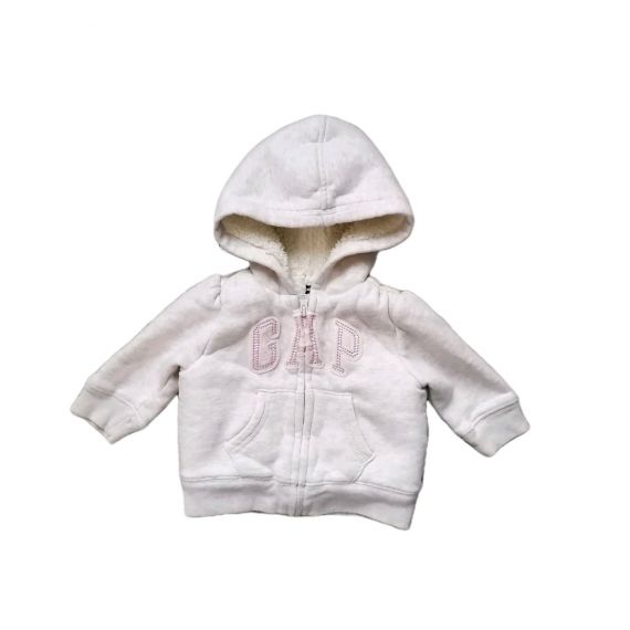 Gap fleece sweatshirt 3-6m