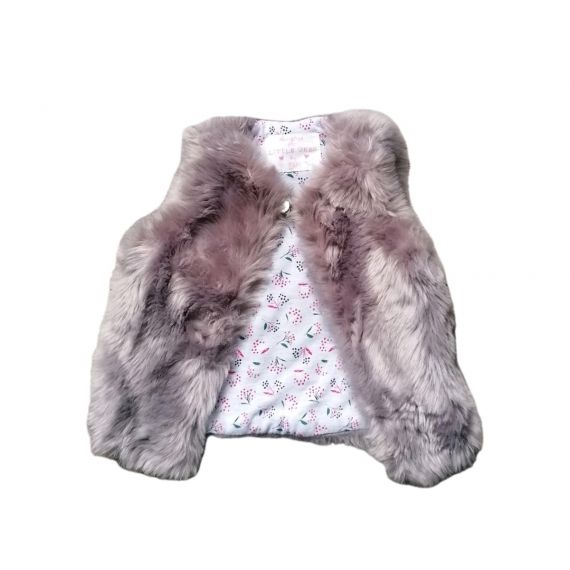 Baby girl gray cover 3-6m