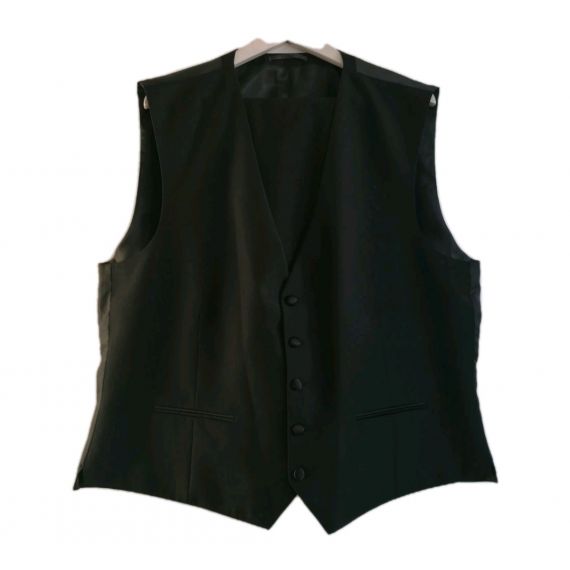Black waistcoat/trouser 50R/40R