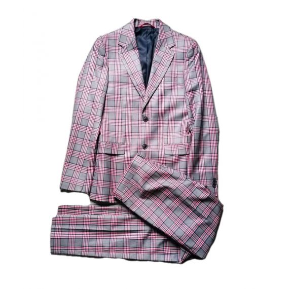 Topman check suit 34R/30R